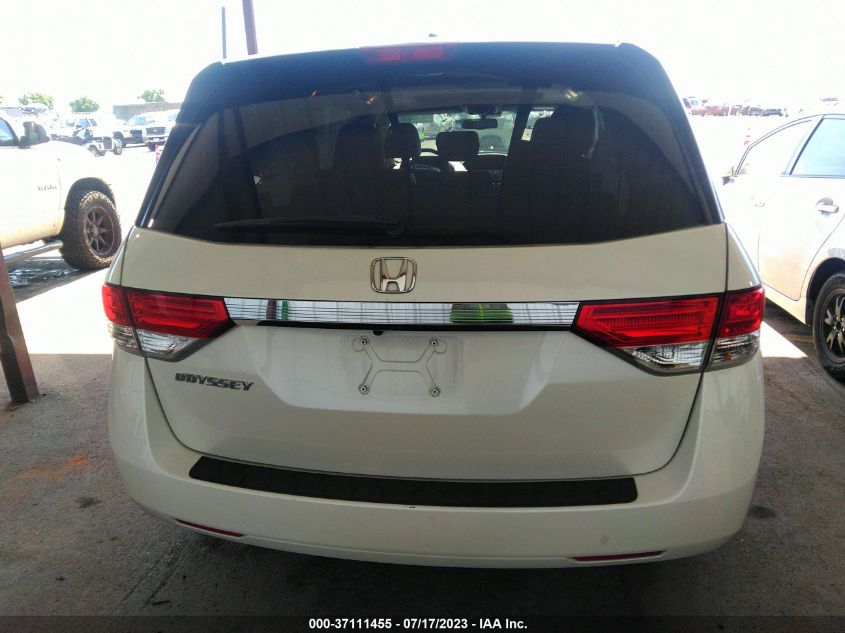 2016 HONDA ODYSSEY EX-L - 5FNRL5H66GB108171