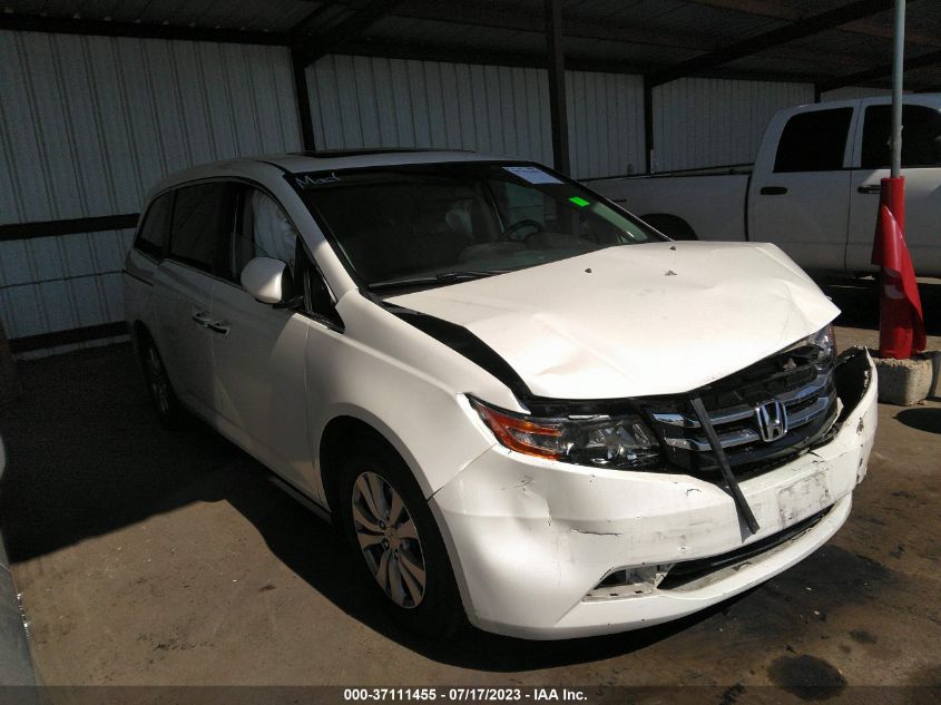 2016 HONDA ODYSSEY EX-L - 5FNRL5H66GB108171