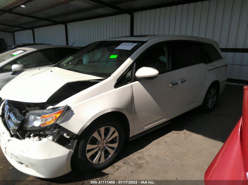 2016 HONDA ODYSSEY EX-L - 5FNRL5H66GB108171