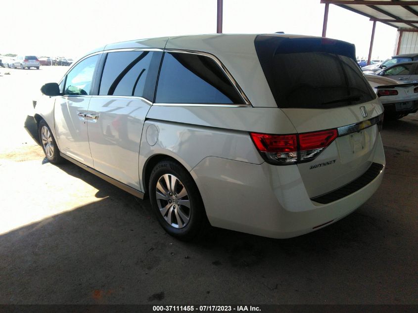 2016 HONDA ODYSSEY EX-L - 5FNRL5H66GB108171