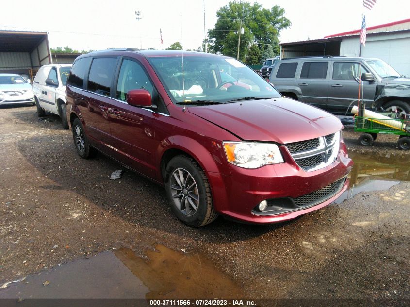 2017 DODGE GRAND CARAVAN SXT - 2C4RDGCG7HR859505