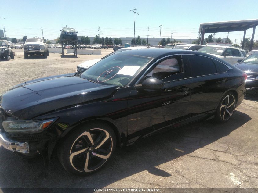 2021 HONDA ACCORD SEDAN SPORT - 1HGCV1F39MA078185