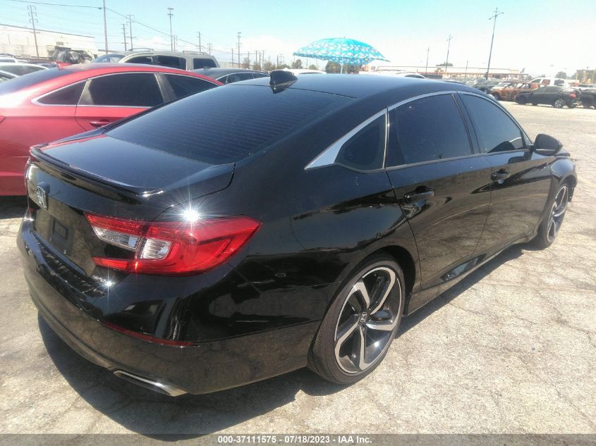 2021 HONDA ACCORD SEDAN SPORT - 1HGCV1F39MA078185