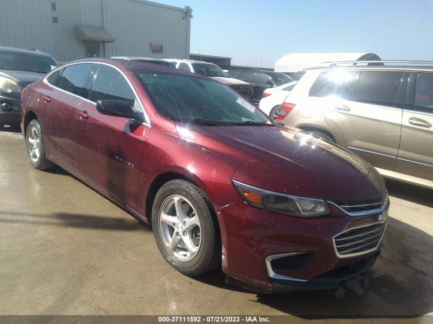 2016 CHEVROLET MALIBU LS - 1G1ZB5ST3GF185635