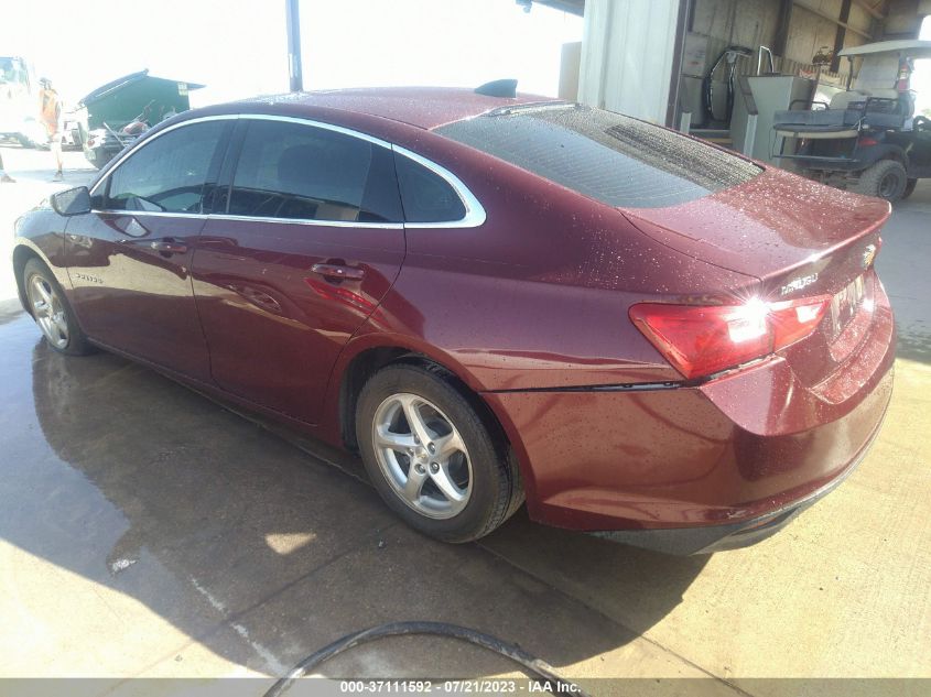 2016 CHEVROLET MALIBU LS - 1G1ZB5ST3GF185635