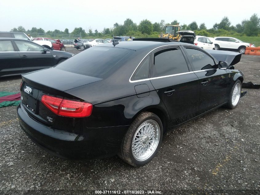2013 AUDI A4 PREMIUM - WAUBFAFL6DA145474
