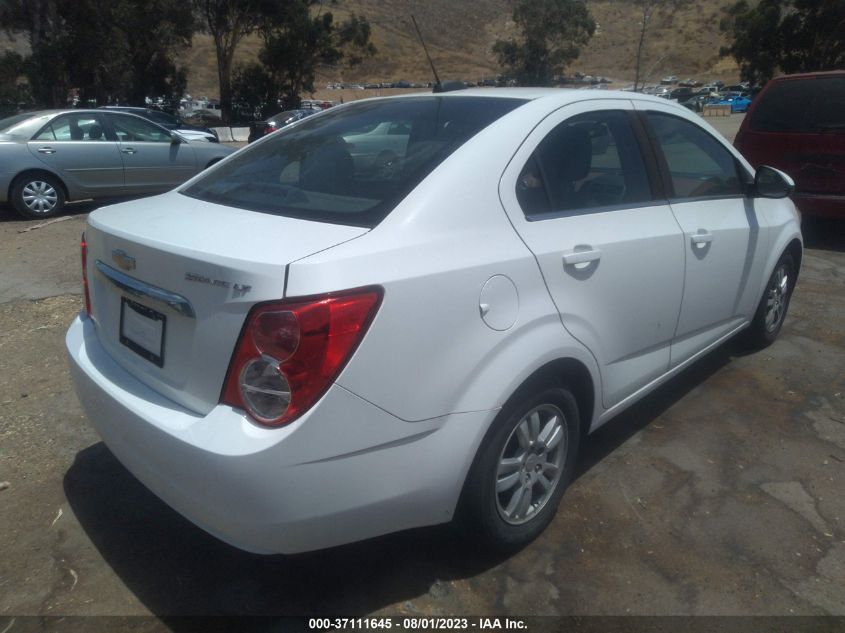 2016 CHEVROLET SONIC LT - 1G1JC5SG1G4165635