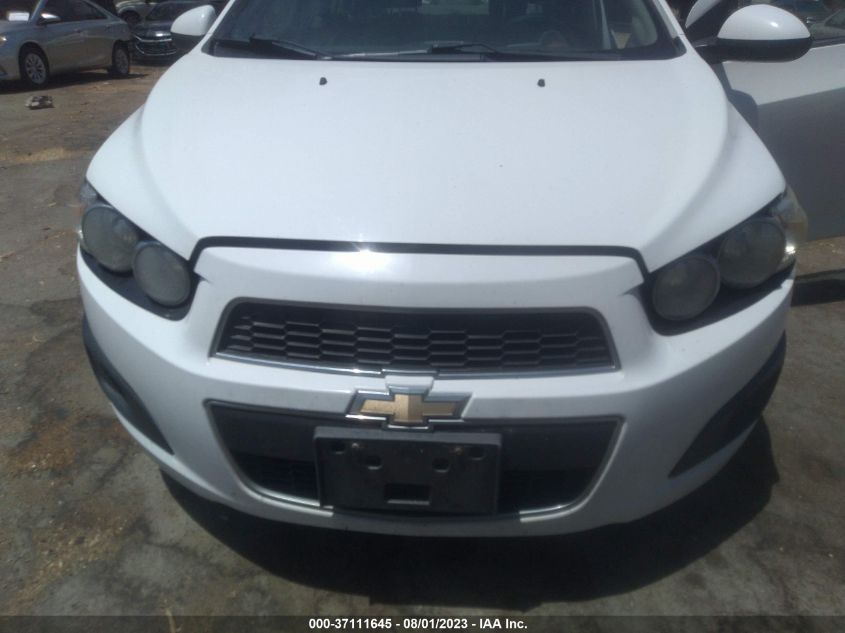 2016 CHEVROLET SONIC LT - 1G1JC5SG1G4165635
