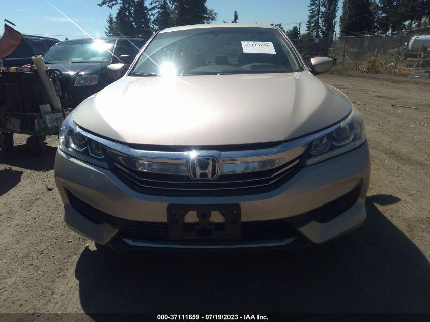 2016 HONDA ACCORD SEDAN LX - 1HGCR2F37GA147213
