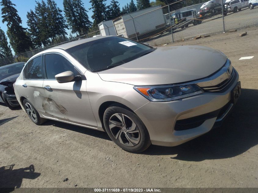2016 HONDA ACCORD SEDAN LX - 1HGCR2F37GA147213