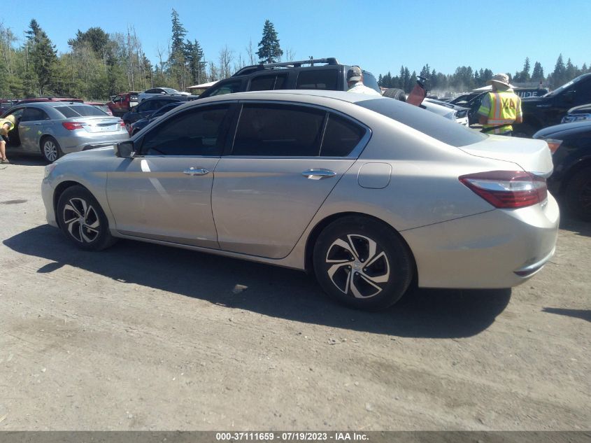 2016 HONDA ACCORD SEDAN LX - 1HGCR2F37GA147213