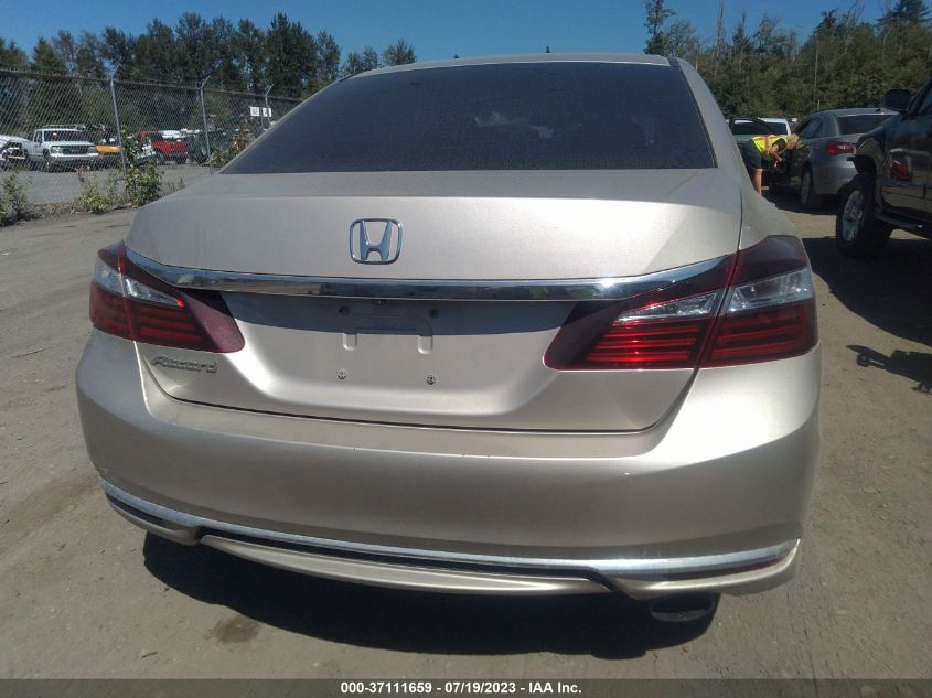 2016 HONDA ACCORD SEDAN LX - 1HGCR2F37GA147213