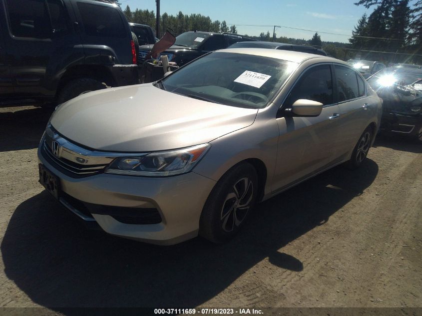 2016 HONDA ACCORD SEDAN LX - 1HGCR2F37GA147213