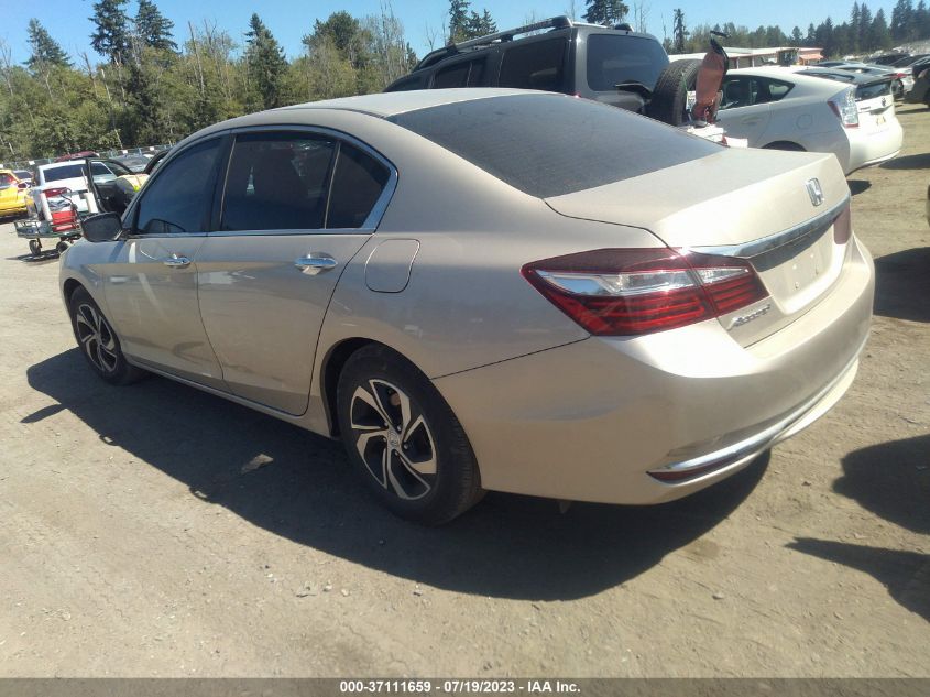 2016 HONDA ACCORD SEDAN LX - 1HGCR2F37GA147213