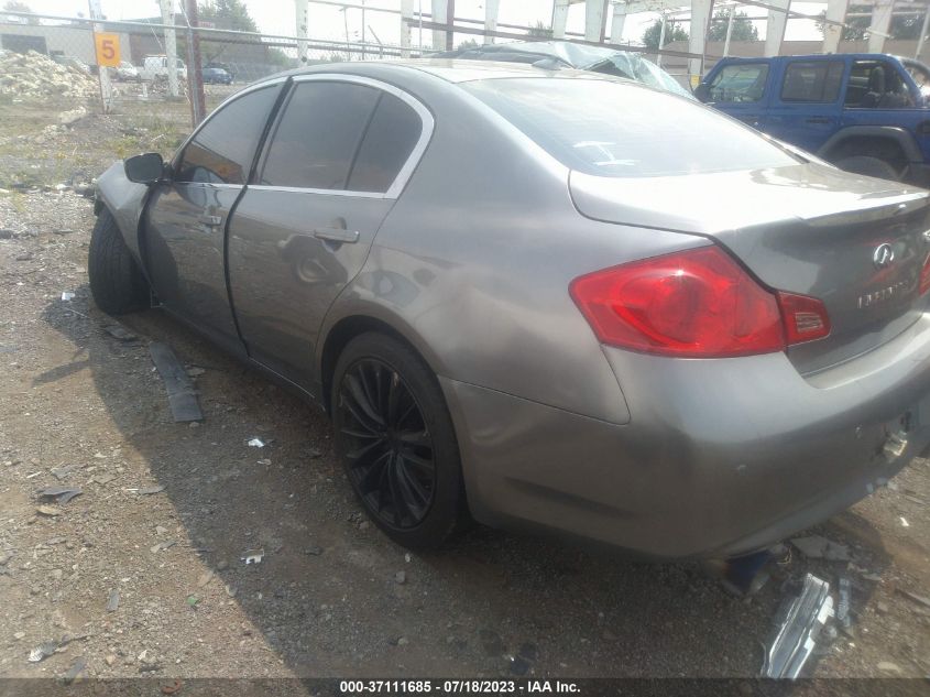 2013 INFINITI G37 SEDAN X JN1CV6AR2DM769258