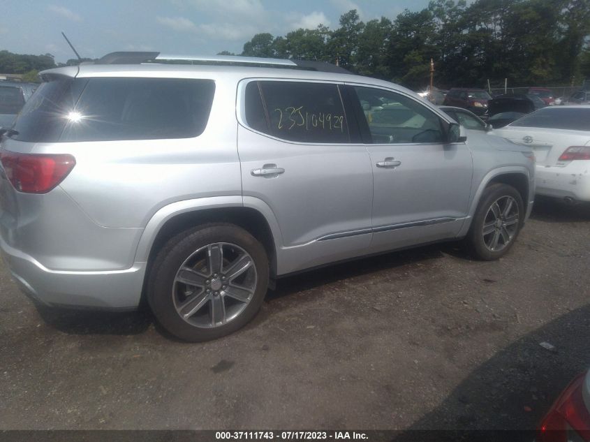 2017 GMC ACADIA DENALI - 1GKKNPLS6HZ187367