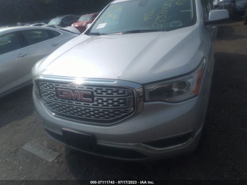 2017 GMC ACADIA DENALI - 1GKKNPLS6HZ187367