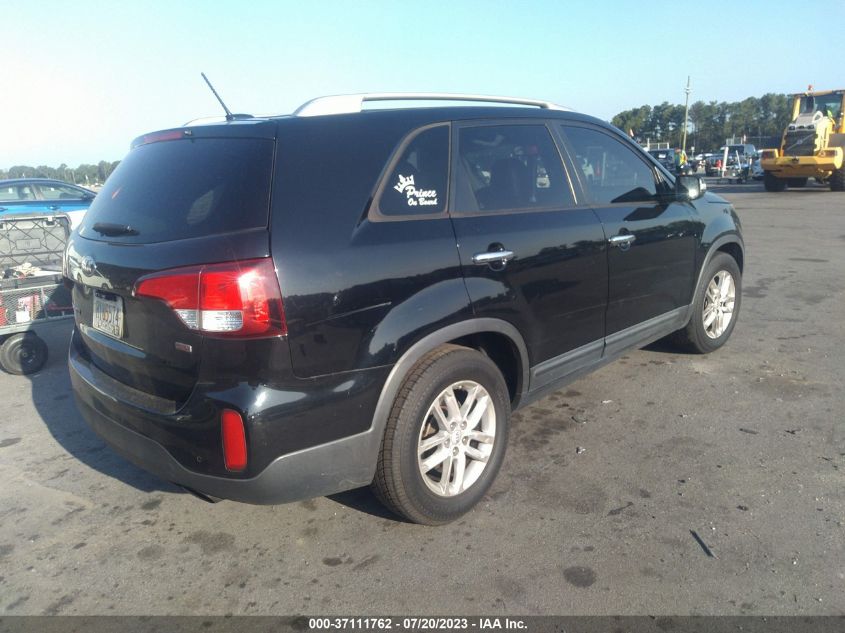 2014 KIA SORENTO LX - 5XYKT3A63EG525284