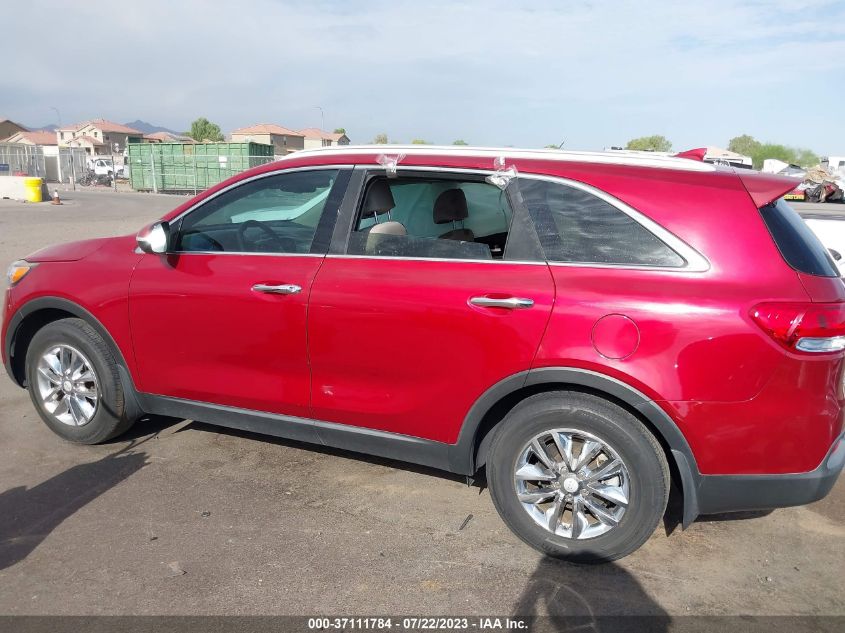 2017 KIA SORENTO LX - 5XYPG4A36HG204298