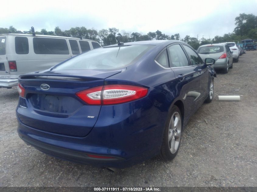 2016 FORD FUSION SE - 3FA6P0H71GR294483