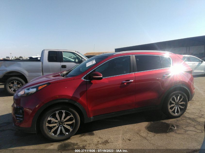 2017 KIA SPORTAGE EX - KNDPN3AC1H7213312