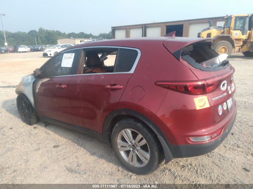 2017 KIA SPORTAGE LX - KNDPM3AC4H7207135