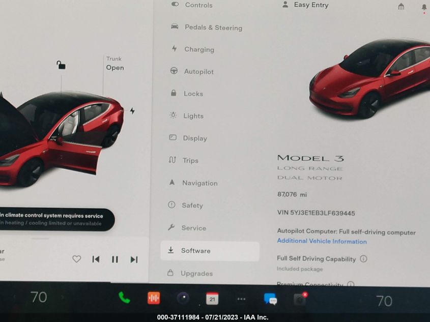 2020 TESLA MODEL 3 - 5YJ3E1EB3LF639445