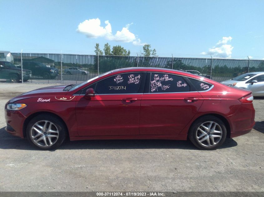 2016 FORD FUSION SE - 1FA6P0HD4G5113112