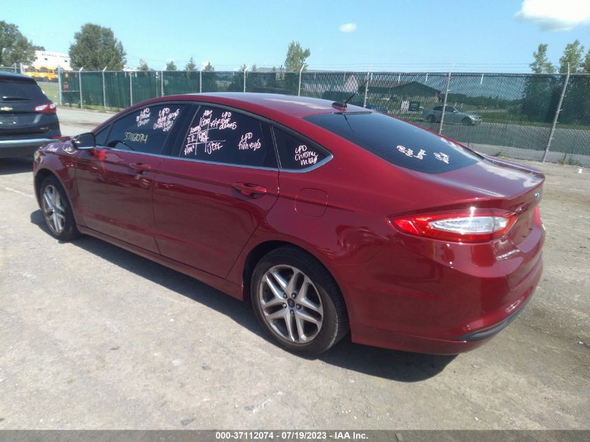 2016 FORD FUSION SE - 1FA6P0HD4G5113112