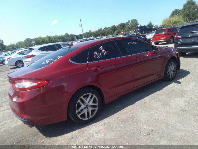 2016 FORD FUSION SE - 1FA6P0HD4G5113112