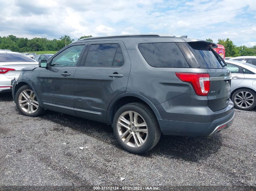 2017 FORD EXPLORER XLT - 1FM5K7D86HGA41501