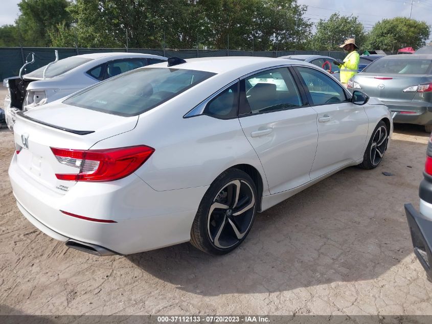 2021 HONDA ACCORD SEDAN SPORT - 1HGCV2F37MA019206