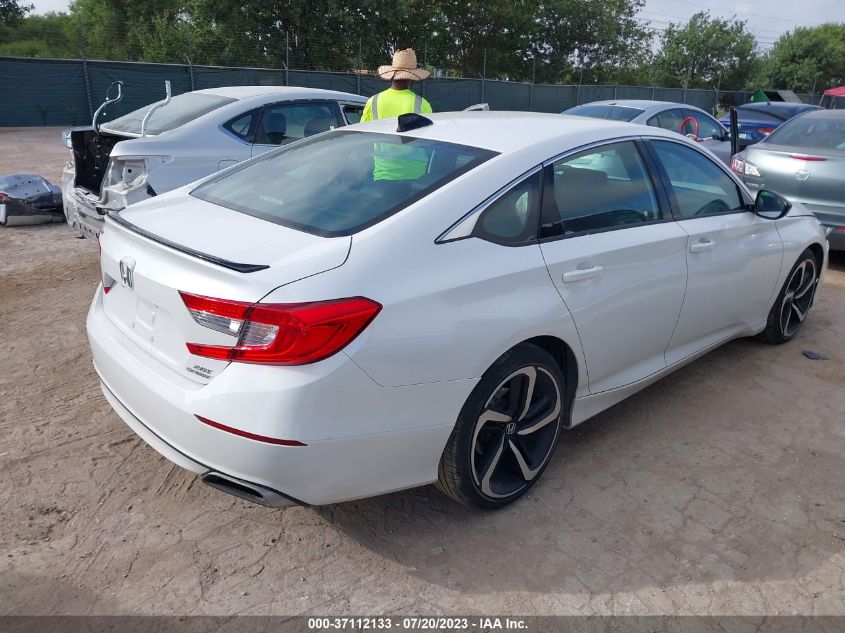 2021 HONDA ACCORD SEDAN SPORT - 1HGCV2F37MA019206