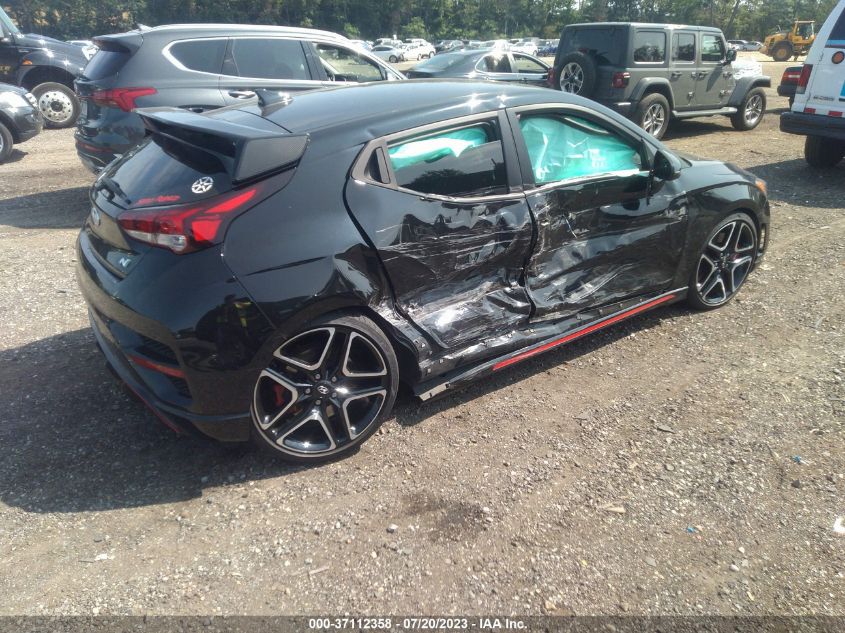 2021 HYUNDAI VELOSTER N KMHT36AH4MU010679