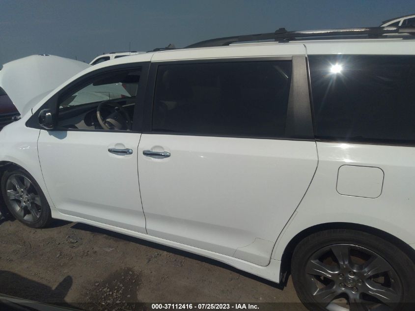 2013 TOYOTA SIENNA SE - 5TDXK3DC1DS397753