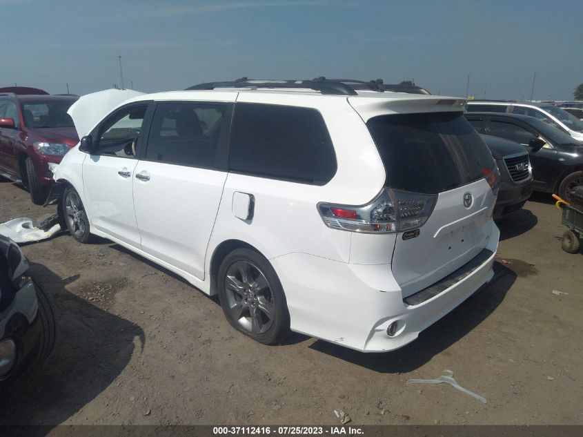 2013 TOYOTA SIENNA SE - 5TDXK3DC1DS397753