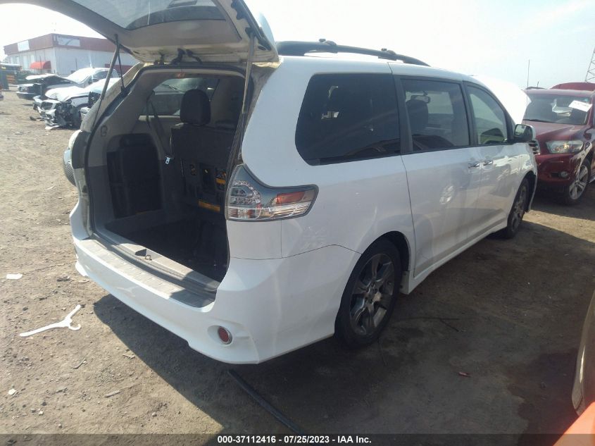 2013 TOYOTA SIENNA SE - 5TDXK3DC1DS397753