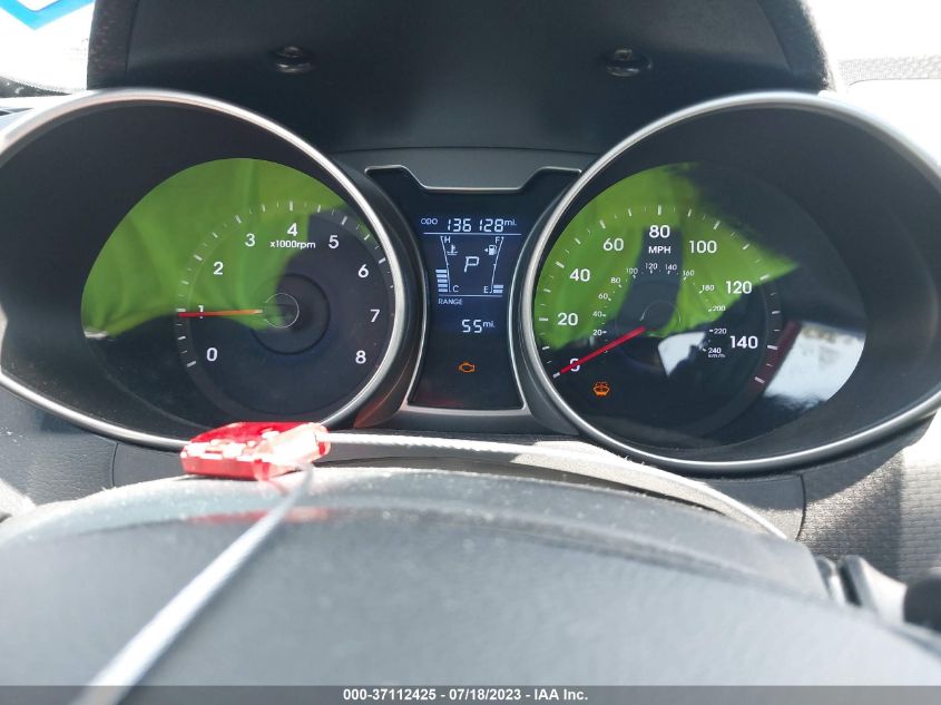 2013 HYUNDAI VELOSTER W/BLACK INT - KMHTC6AD9DU158307