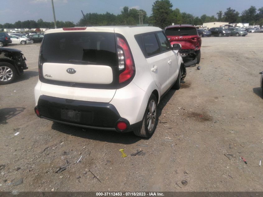 2016 KIA SOUL + - KNDJP3A51G7272084
