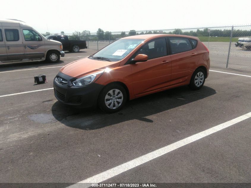 2016 HYUNDAI ACCENT SE - KMHCT5AE2GU266789