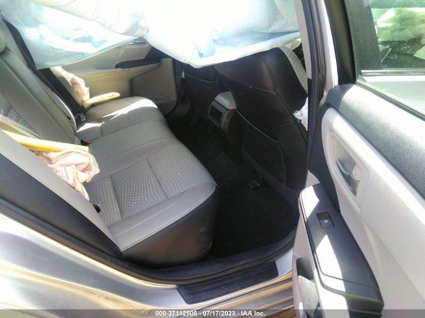 2015 TOYOTA CAMRY XLE/SE/LE/XSE - 4T1BF1FK0FU084937