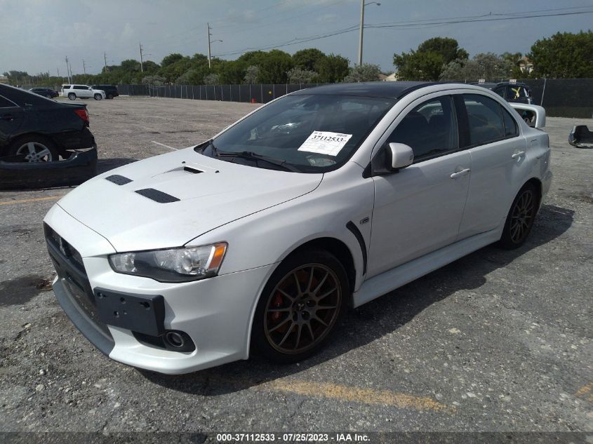 2015 MITSUBISHI LANCER EVOLUTION FINAL EDITION JA32W7FV2FU027302