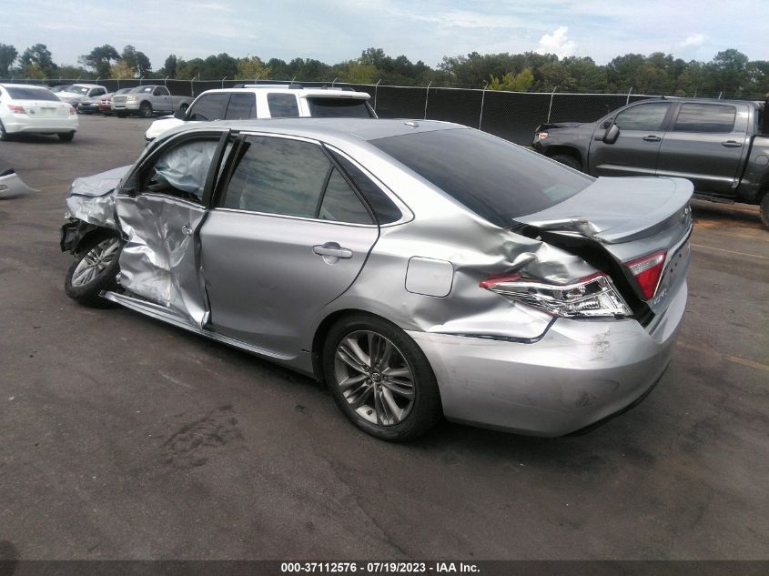 2017 TOYOTA CAMRY XLE/SE/LE/XSE - 4T1BF1FK5HU368437