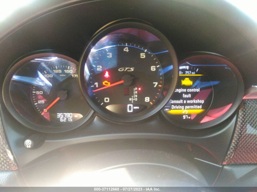 2018 PORSCHE MACAN GTS - WP1AG2A56JLB61246