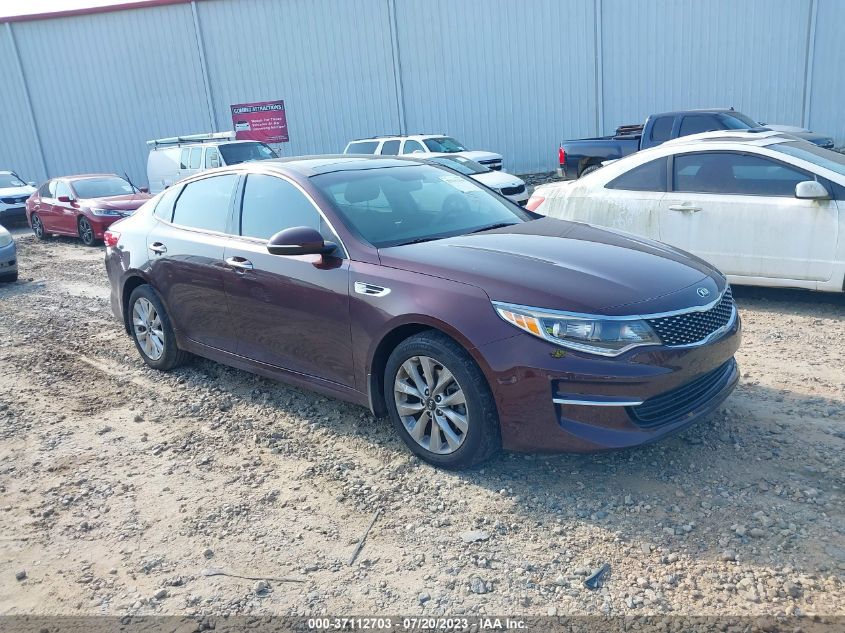 2018 KIA OPTIMA EX - 5XXGU4L31JG231912