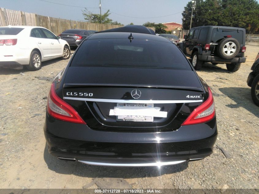 2013 MERCEDES-BENZ CLS-CLASS CLS 550 WDDLJ9BB8DA078996