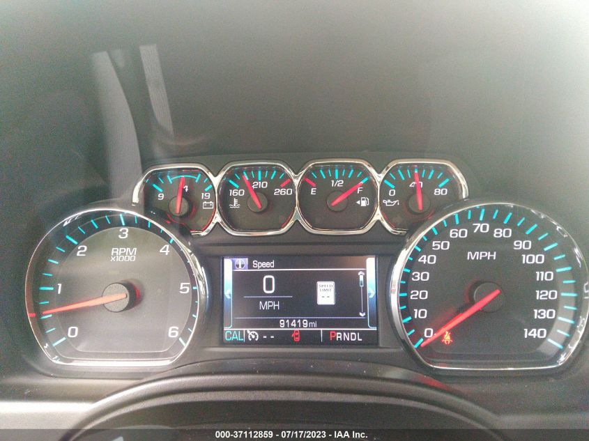 2017 CHEVROLET TAHOE LT - 1GNSKBKC6HR253828