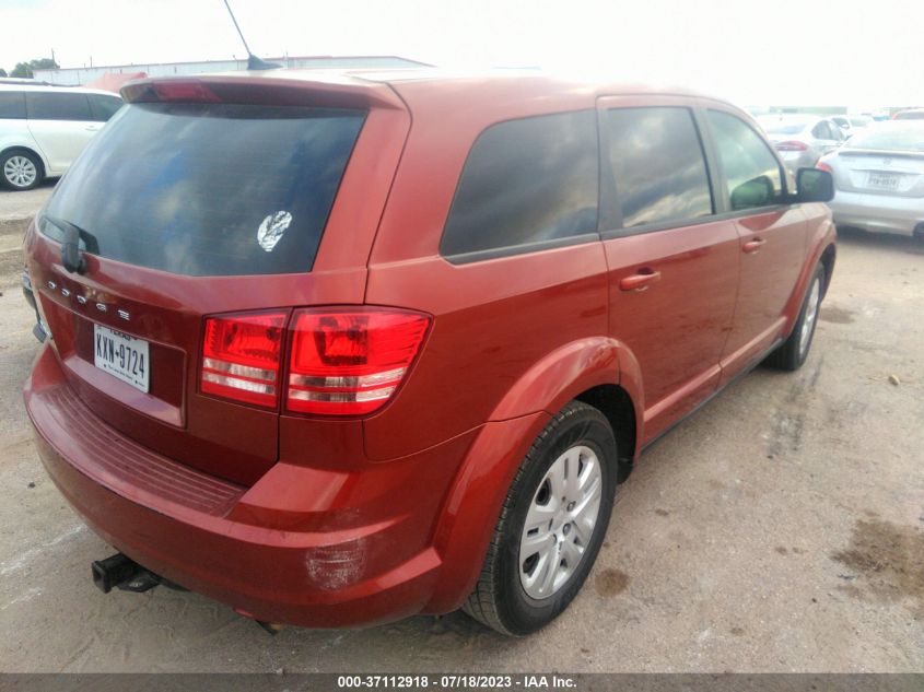 2014 DODGE JOURNEY AMERICAN VALUE PKG - 3C4PDCAB1ET140606