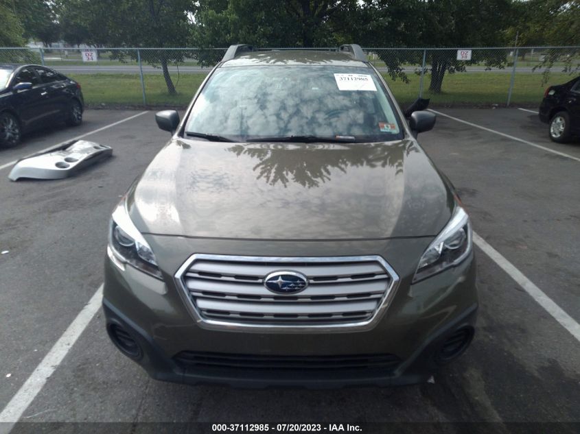 2017 SUBARU OUTBACK - 4S4BSAAC4H3430184