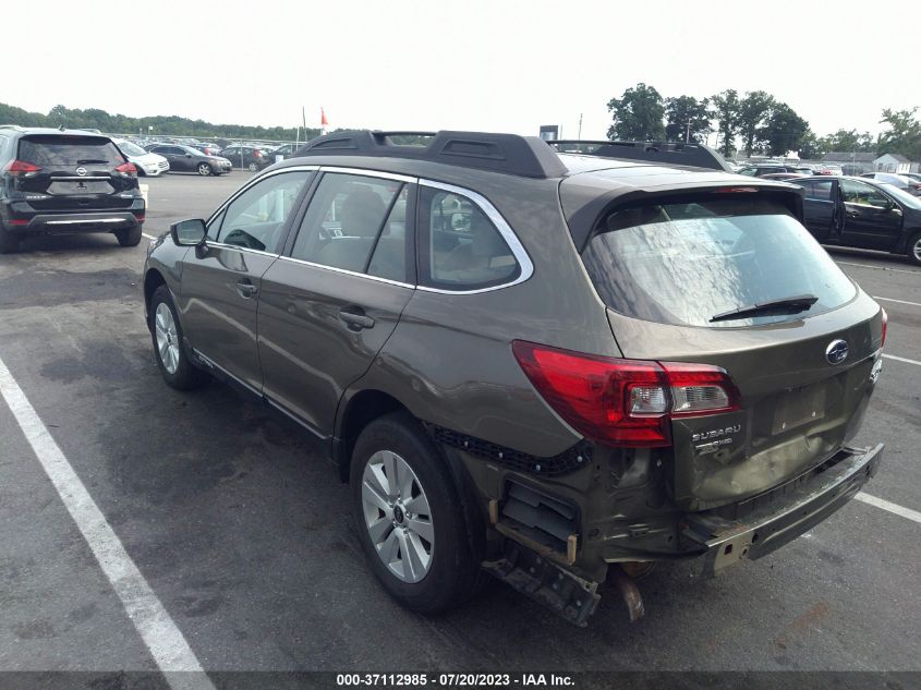 2017 SUBARU OUTBACK - 4S4BSAAC4H3430184